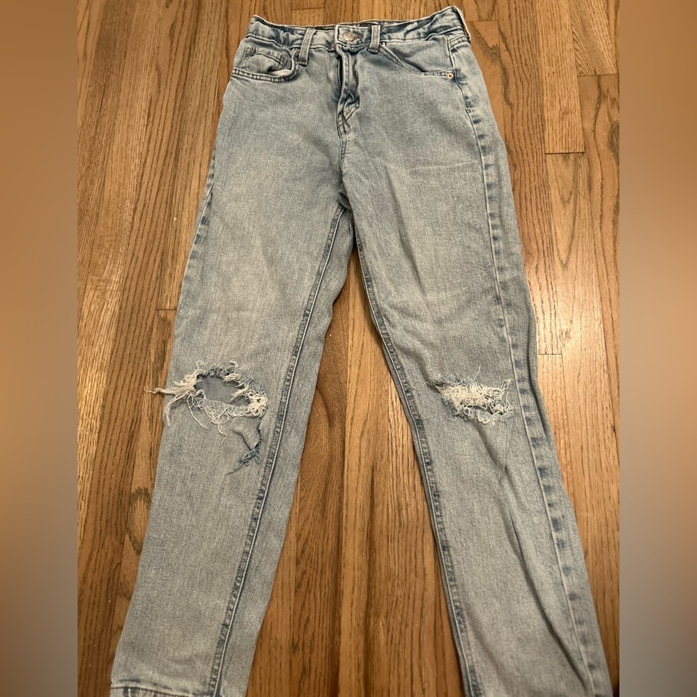 Wild Fable Ripped “Super High-Rise Mom Jean”